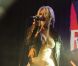 Taylor Momsen en concert avec son groupe Pretty Reckless le 8 juin 2011 à Paris