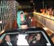 Lady Gaga quitte les studios de M6 à la Plaine Saint-Denis, le 14 juin 2011.