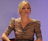 Sienna Miller, membre du jury lors de la 21e édition du festival du film britannique de Dinard le 9 octobre 2010<br />
