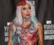 Lady Gaga et sa fameuse robe viande portée lors des MTV Video Music Awards, à Los Angeles, le 13 septembre 2010.