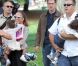 Jennifer Lopez entourée de ses enfants s'est amusée comme une folle au Parc Monceau à Paris le 16 juin 2011 