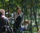Jennifer Lopez et ses jumeaux Emme et Max au Parc Monceau à Paris le 16 juin 2011