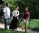 Jennifer Lopez et ses jumeaux Emme et Max au Parc Monceau à Paris le 16 juin 2011