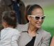 Jennifer Lopez et ses jumeaux Emme et Max au Parc Monceau à Paris le 16 juin 2011