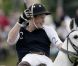 Le prince Harry lors d'un match de polo caritatif, le dimanche 19 juin 2011.