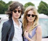 Dianna Vickers et son amoureux lors d'un match de polo caritatif, le dimanche 19 juin 2011.