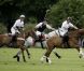 Le prince Harry lors d'un match de polo caritatif, le dimanche 19 juin 2011.