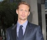 Alexander Skarsgard à l'occasion de la présentation de la quatrième saison de la série  True Blood , à l'ArcLight Theatre Cinerama Dome d'Hollywood, à Los Angeles.
