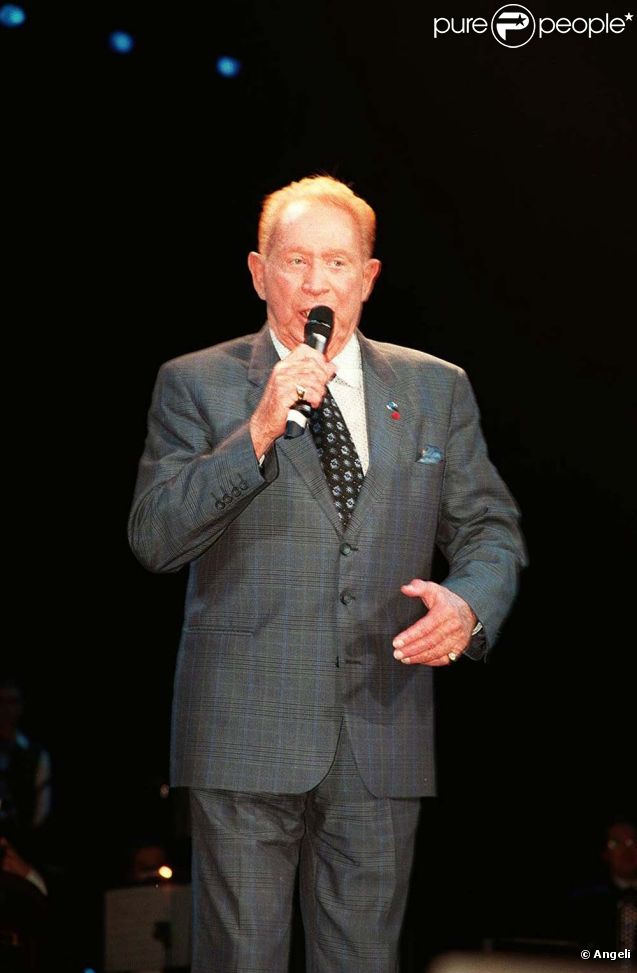 Charles Trenet, à Paris, le 10 mars 1996.