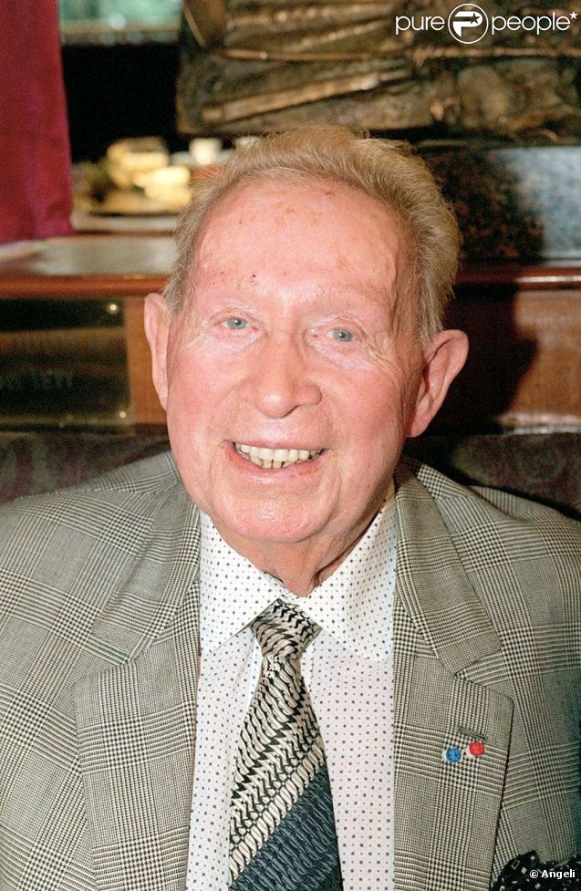 Charles Trenet, à Paris, le 23 mars 1999.