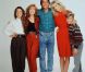  Alyssa Milano, Katherine Helmond, Tony Danza, Judith Light et Danny Pintauro dans  Madame est servie . 1984/1992. 