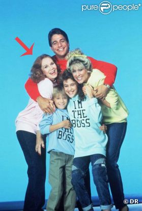 Katherine Helmond, Tony Danza, Judith Light, Danny Pintauro et Alyssa Milano dans  Madame est servie . 1984/1992. 
 &nbsp; 
 &nbsp;