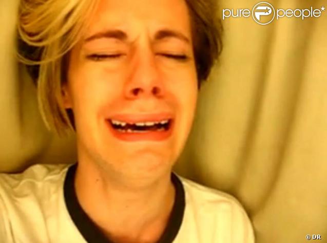 Chris Crocker et son fameux " Leave Britney Alone ", en septembre 2007.