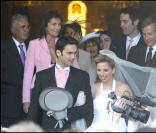 Photo de famille au mariage de Jeanne-Marie et de Gurvan