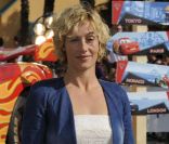 Cécile de France lors de l\'avant-première de <em>Cars 2</em>, à Disneyland Paris, le 25 juin 2011.