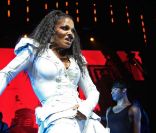 Janet Jackson à l'Olympia, à Paris, le 26 juin 2011.