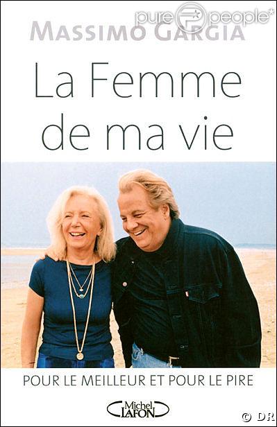 Massimo Gargia et sa femme Francine sur la couverture du livre 