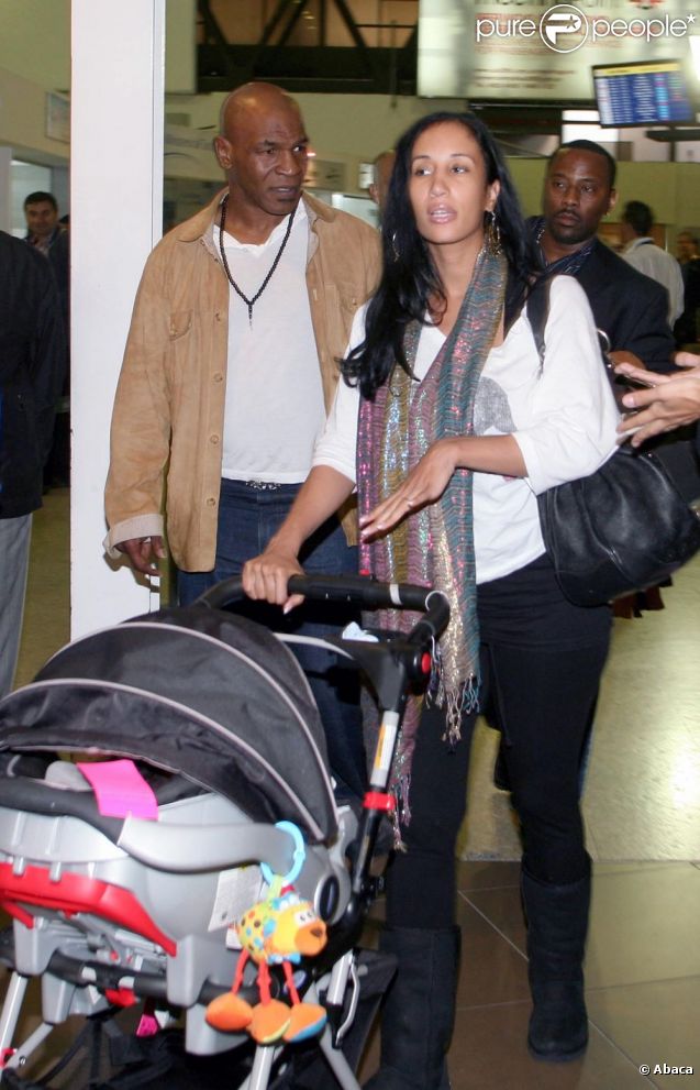Mike Tyson et son épouse Lakiha en mai 2011. 