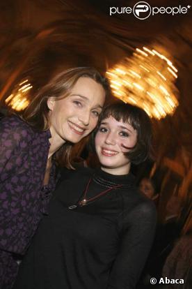 Kristin Scott Thomas et sa fille Hannah Olivennes