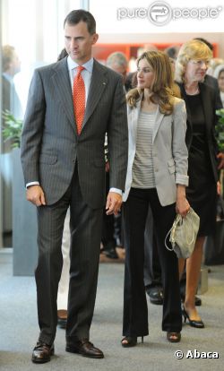 Letizia d'Espagne et Felipe à Hambourg, le 30 juin 2011