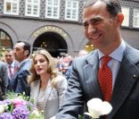 Letizia d'Espagne et Felipe à Hambourg, le 30 juin 2011