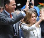 Letizia d'Espagne et Felipe à Hambourg, le 30 juin 2011