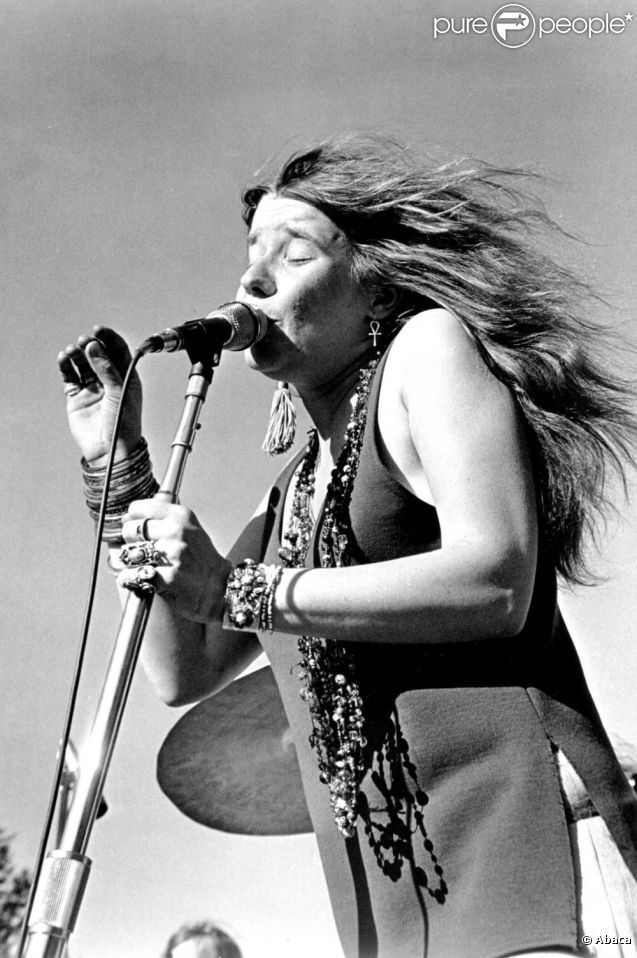 Janis Joplin, à Woodstock, 1967. 