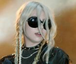Taylor Momsen, très rock and roll au Wireless Festival de Londres, le 3 juillet 2011. 