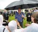  Activités de plage sous la pluie, rituels Mi-kmaq et dégustations attendaient Kate et William. 
 Le prince William et la duchesse Catherine de Cambridge poursuivaient  leur Royal Tour 2011 du Canada lundi 4 juillet 2011 du côté de l'Île du  Prince Edouard. 