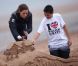  Activité château de sable sous la pluie ! 
 Le prince William et la duchesse Catherine de Cambridge poursuivaient  leur Royal Tour 2011 du Canada lundi 4 juillet 2011 du côté de l'Île du  Prince Edouard. 