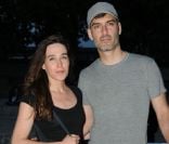 L'actrice Arta Dobroshi et son compagnon le 5 juillet dans Paris