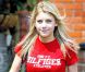 La compagne de Theo Walcott, Melanie Slade, en mai 2006 à Southampton