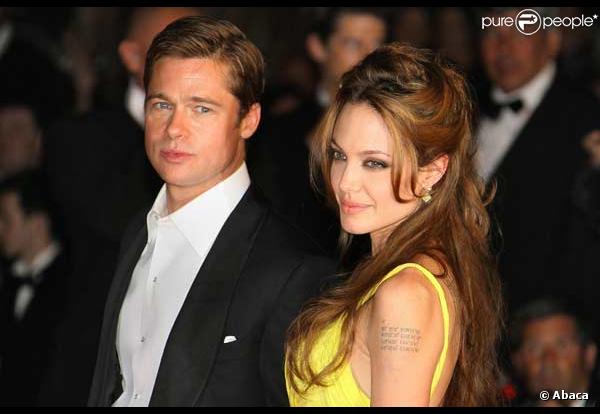 Angelina Jolie et Brad Pitt