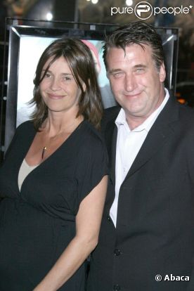 Daniel Baldwin et son épouse Joanne, alors enceinte du petit Finley, à Los Angeles en avril 2009.  
