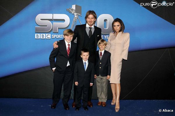 Victoria et David Beckham, à Birmingham, le 19 décembre 2010.