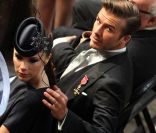 Victoria et David Beckham, à Londres, le 29 avril 2011.
