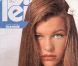L'actrice Milla Jovovich à 13 ans, en couverture du magazine italien Lei , en octobre 1988.