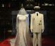  La robe Armani et l'uniforme de cérémonie de carabinier du Jour J... 
 Installée au Musée océanographique de Monaco jusqu'au 22 novembre 2011, l'exposition L'Histoire du Mariage princier voulue par Stéphane Bern, ami personnel du prince Albert, rencontre déjà un franc succès. 