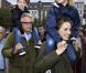 Exclu des cérémonies de la Fête nationale suivies par la famille royale, le prince Laurent de Belgique s'est rabattu sur un concert public, Place du Jeu de la balle, à Bruxelles, le 21 juillet 2011. 