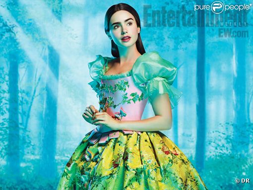 Première image de The Brothers Grimm : Snow White avec Lily Collins (image diffusée dans Entertainment Weekly)