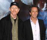 Ron Howard et Brian Grazer lors de l'avant-première de Cowboys et envahisseurs à San Diego aux Etats-Unis le 23 juillet 2011 