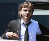 Prince Jackson, aîné de Michael Jackson, rentrent de l'église le 17 juillet 2011 à Los Angeles