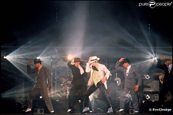 Michael Jackson lors du Dangerous World Tour, novembre 1993.