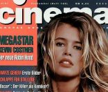 Voici les images des premières couv' de Claudia Schiffer. Ici pour le magazine allemand  Cinema  de septembre 1991. 