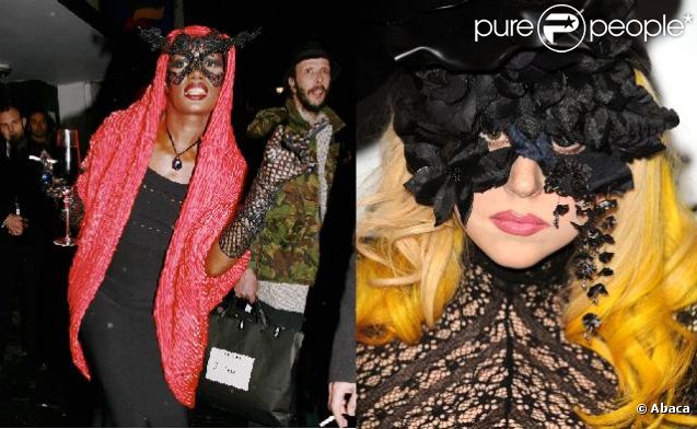 Lors du lancement de la ligne Viva Glam de M.A.C. Cosmetics, le 1er mars 2010, à Londres, Lady Gaga semblait s'être inspirée de la tenue portée par Grace Jones au même endroit, le 29 avril 2010. 