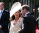 Kate Middleton et le prince William au mariage de Zara et Mike Tindall, en Ecosse.