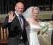 Zara Phillips et Mike Tindall lors de leur mariage à Edimbourg, en Ecosse, le samedi 30 juillet 2011.