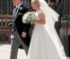 Zara Phillips et Mike Tindall lors de leur mariage à Edimbourg, en Ecosse, le samedi 30 juillet 2011.