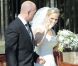 Zara Phillips et Mike Tindall s'unissent à Edimbourg, en Ecosse, le samedi 30 juillet 2011.