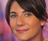 Estelle Denis à Paris en novembre 2010<br />